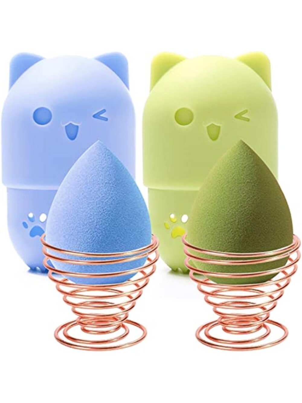 Makeup Sponge Holder, Beauty Sponge Holder + Makeup Blender Travel Case Beauty